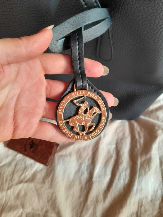 Чанта Beverly Hills Polo Club с несесер, нова