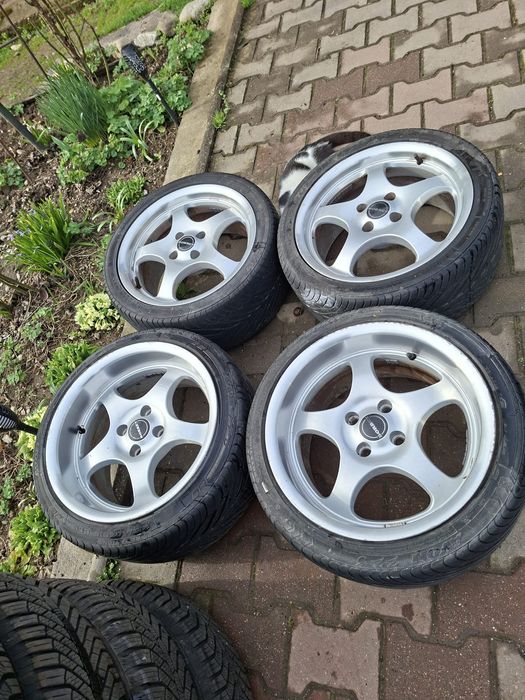 Jante cu buza Borbet T 4x100 r16  in 2 latimi