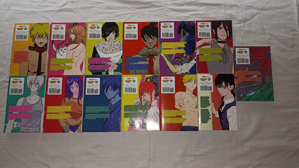 Продавам лот манга Chainsaw Man – volume от 1-13