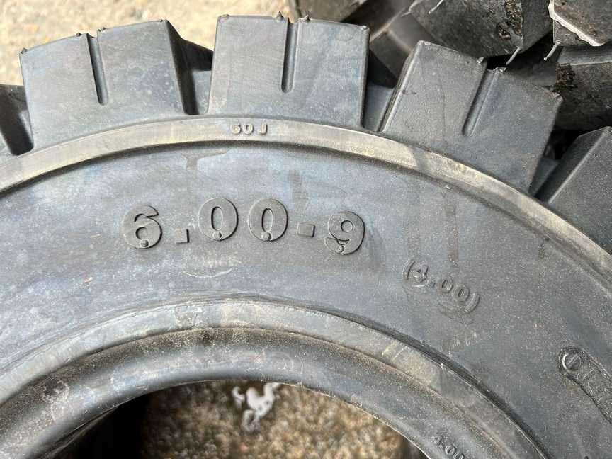 Cauciucuri noi solide 6.00-9 marca BKT pentru stivuitor cu garantie