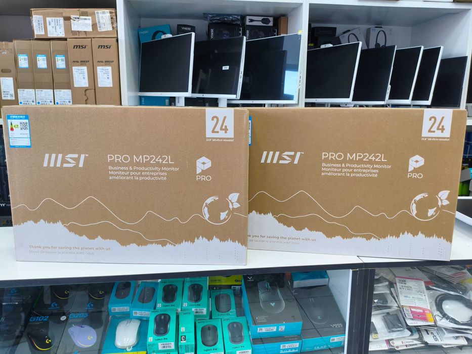 Монитор MSI MP242L 24" FHD 100hz IPS, HDMI (Black)