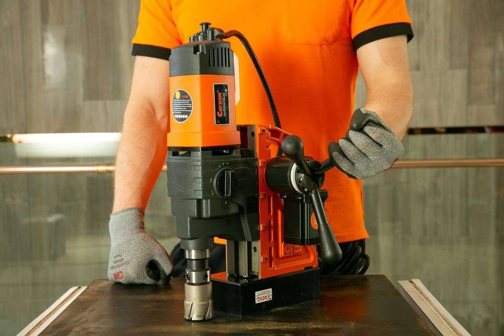 Магнитный сверлильный станок Cayken KCY-35QE с автоподачей
Данная инфо