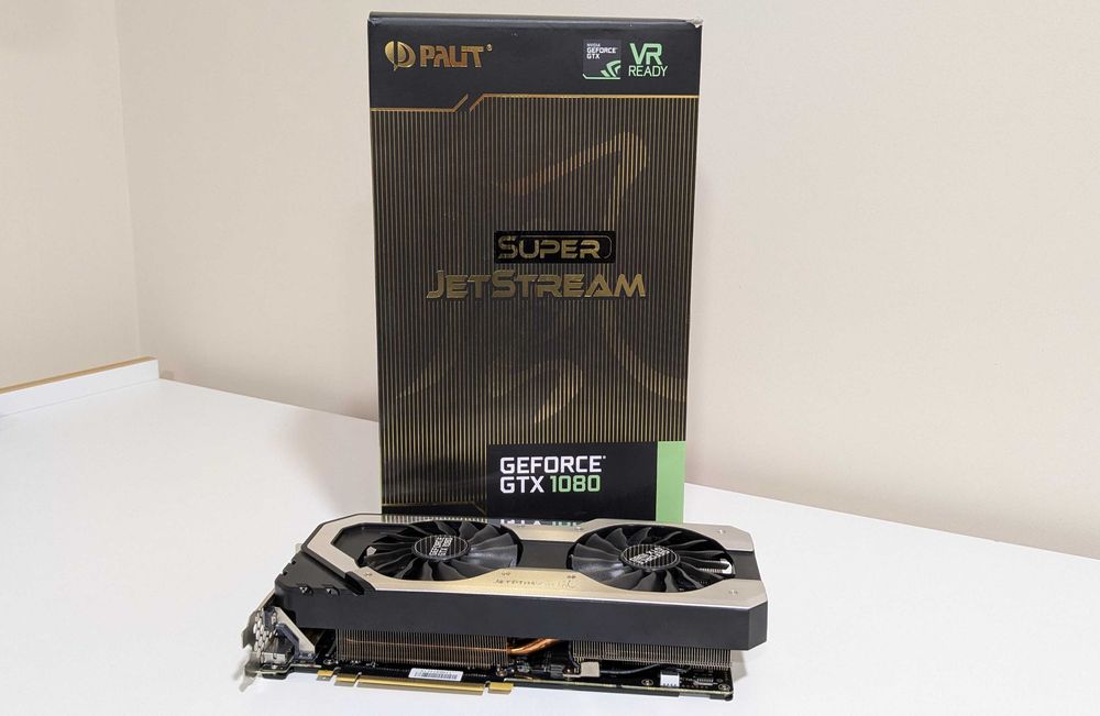 Palit GeForce GTX 1080 Super JetStream 8GB GDDR5X | изцяло профилирана