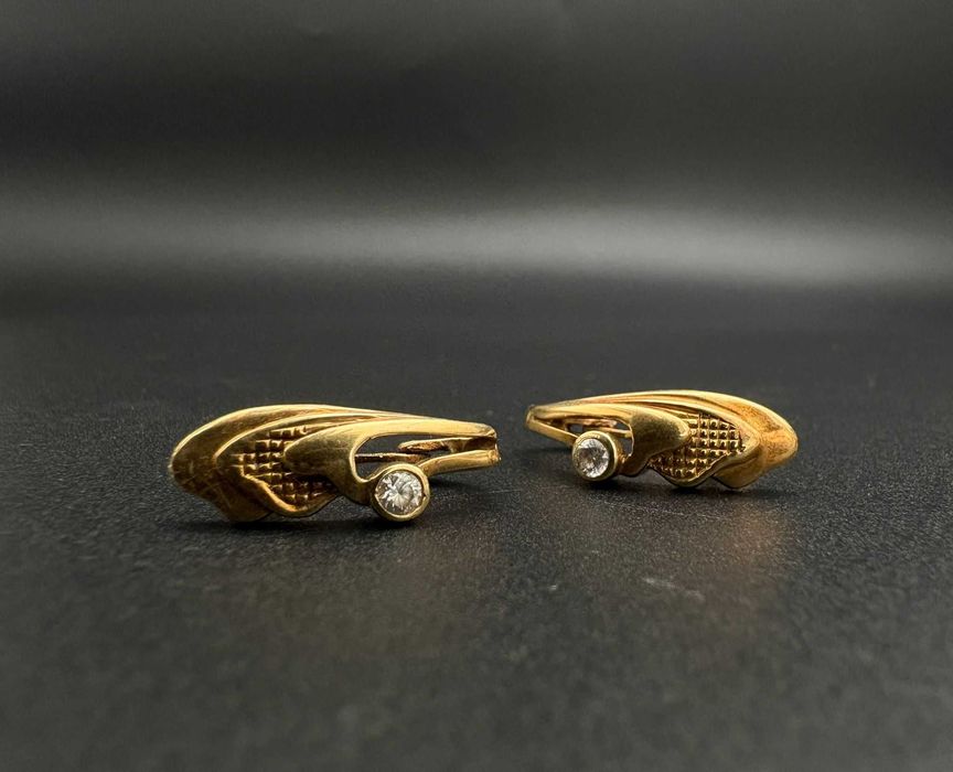 Dracula Amanet: Cercei de Aur 14K/3.89GR.