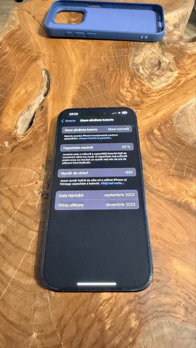 Iphone 15 Pro Blue Titanium