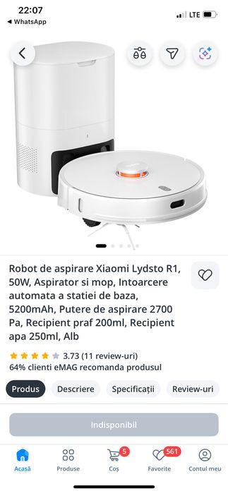 Robot aspirator Xiaomi