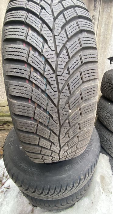 Cauciucuri iarna cu tot cu jante tabla / 195/65/15