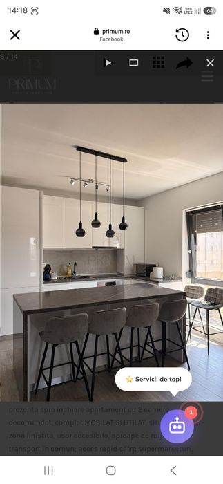 Închiriez apartament cu 2 camere decomandat. Disponibil imediat! Mai multe detalii in privat!