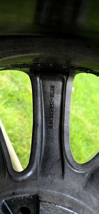 Джанти 18" бмв ф10/ф11  с летни гуми Hankook