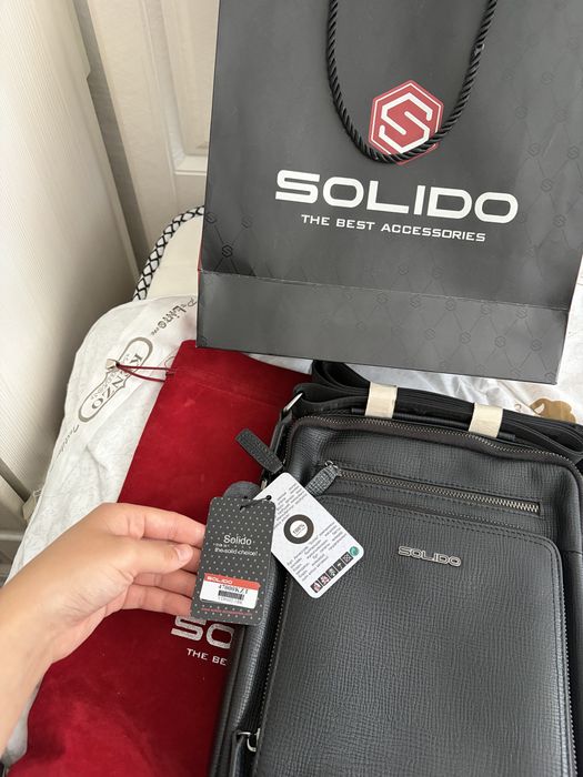 Сумка SOLIDO из натуральной кожи