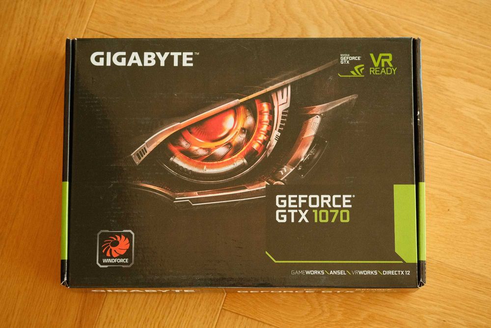 Placă video Gigabyte NVIDIA GeForce GTX 1070 8GB