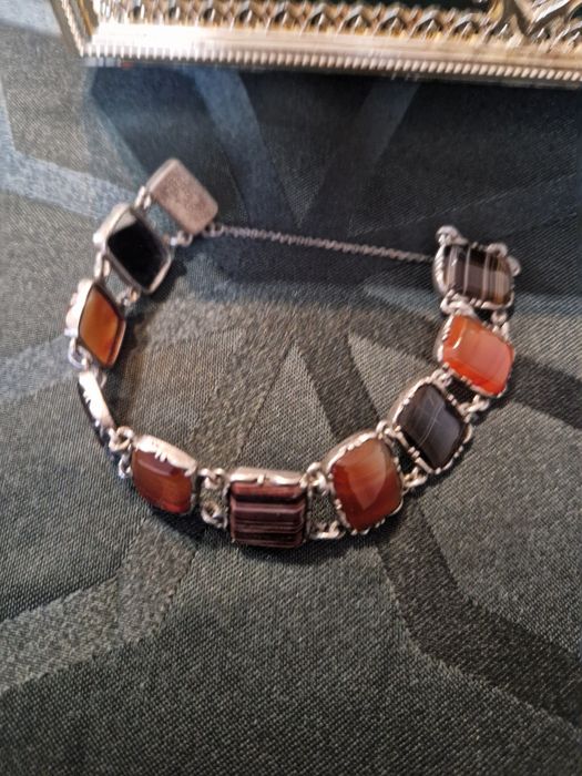 Уникална антикварна сребърна гривна