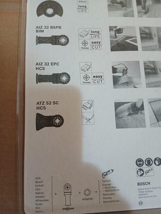 Set profesional Bosch Starlock  4 pcs