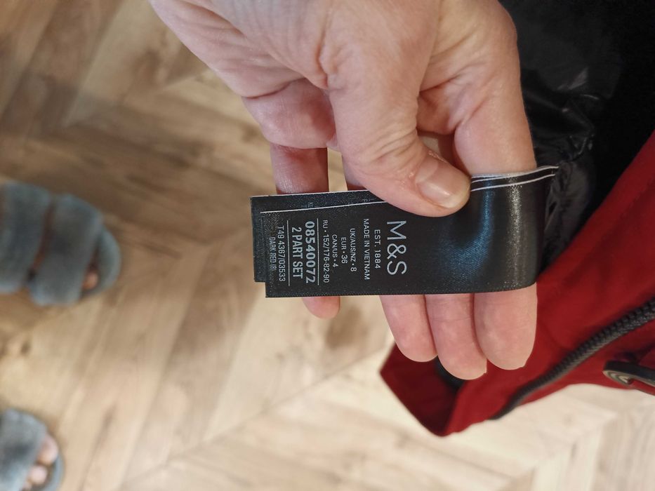 Парка-пуховик зимняя Marks & Spencer б/у