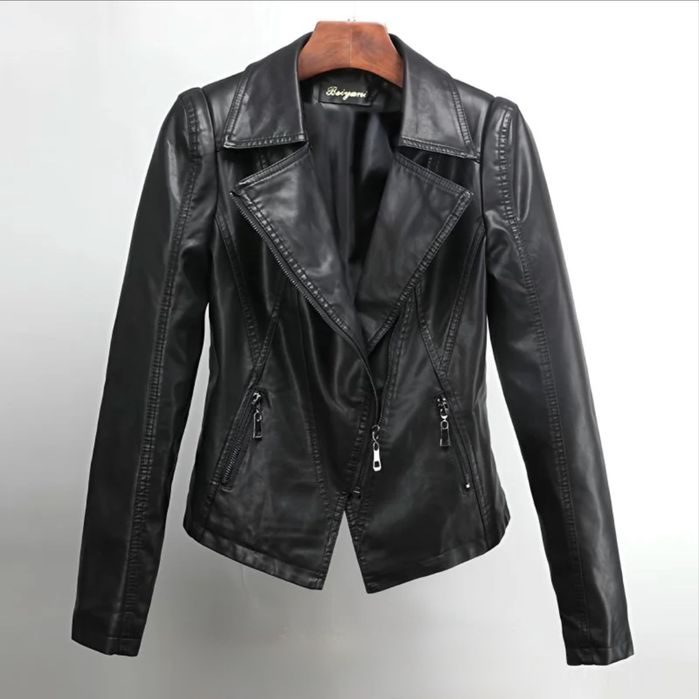 Куртка кожанная