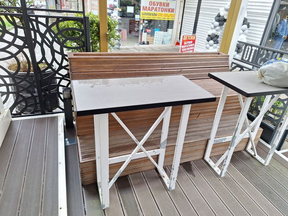 Дървени пейки, сепарета за градина