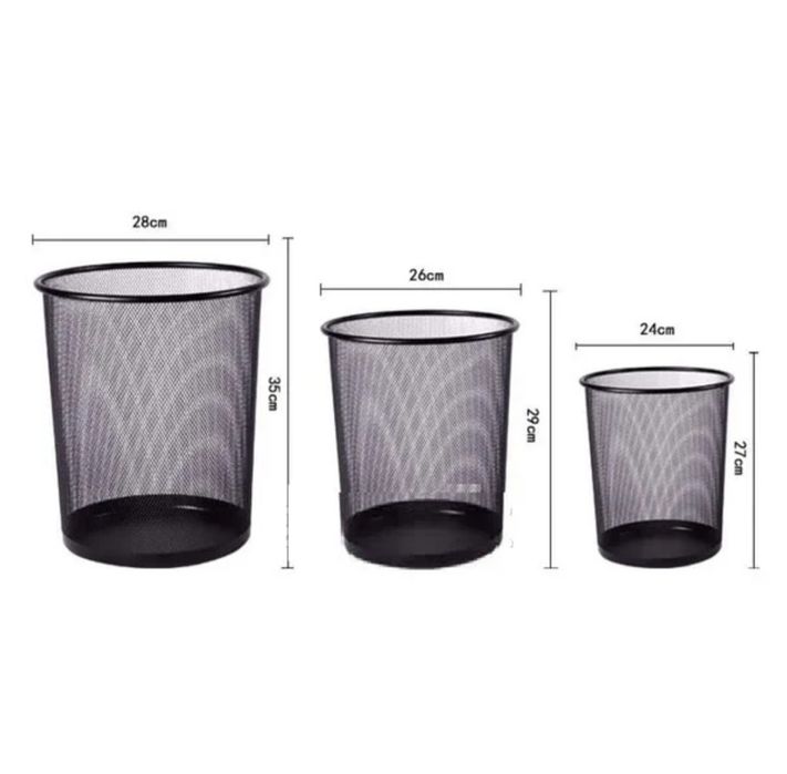 мусорные урна бак металлические карзина для бумаг офисная сетичный