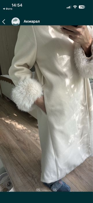 Новое Пальто. Пух съемный.