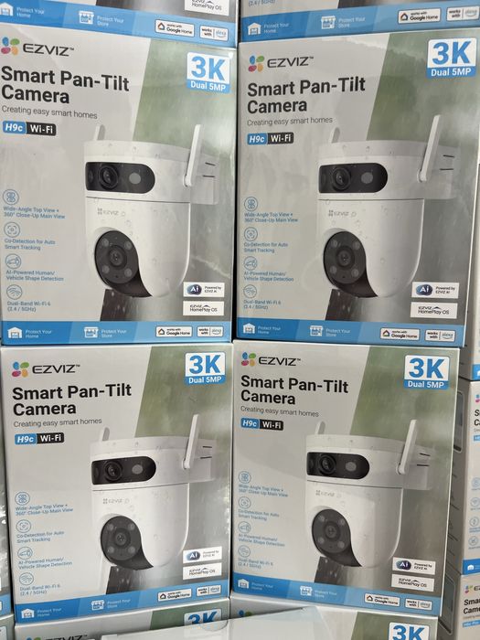 EZVIZ CS H9c  3K 4G va Wifi ga iwlidi