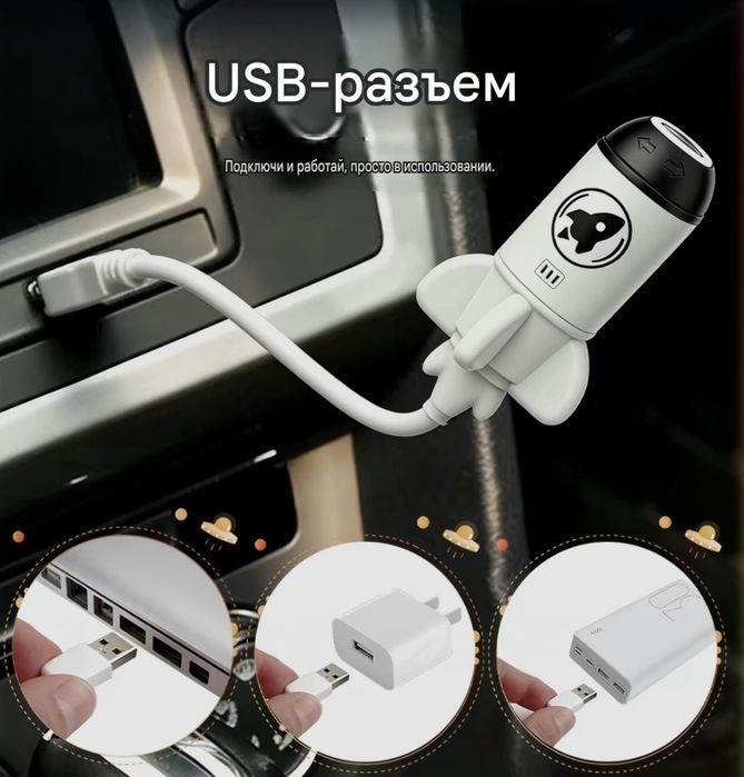 Ночник-проектор звёздного неба, проектор Вселенной USB
