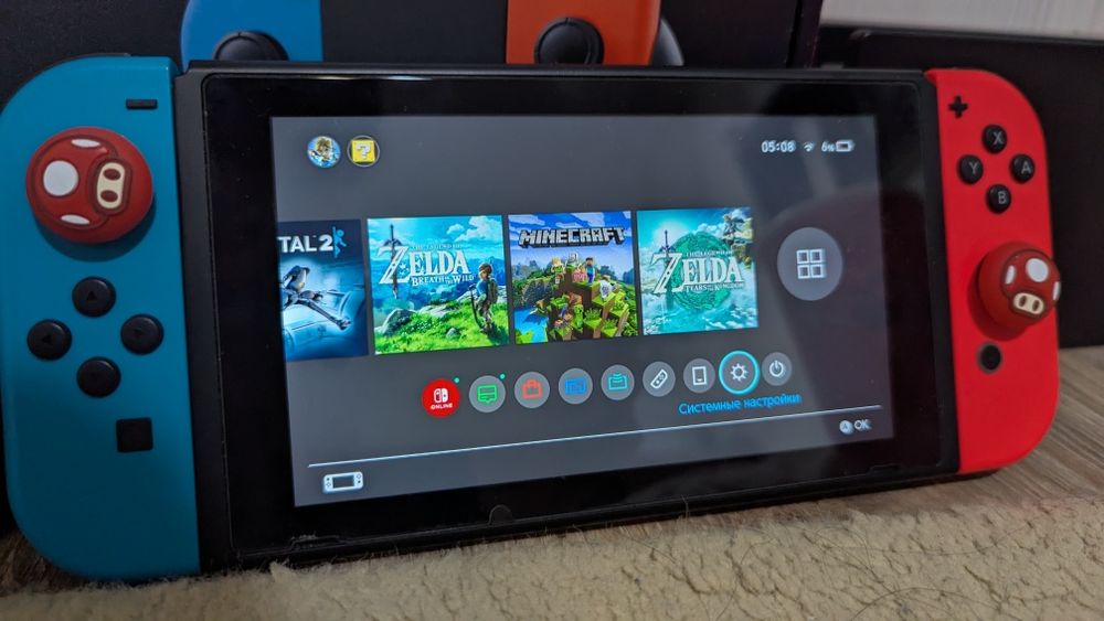Nintendo switch Прошитая с играми