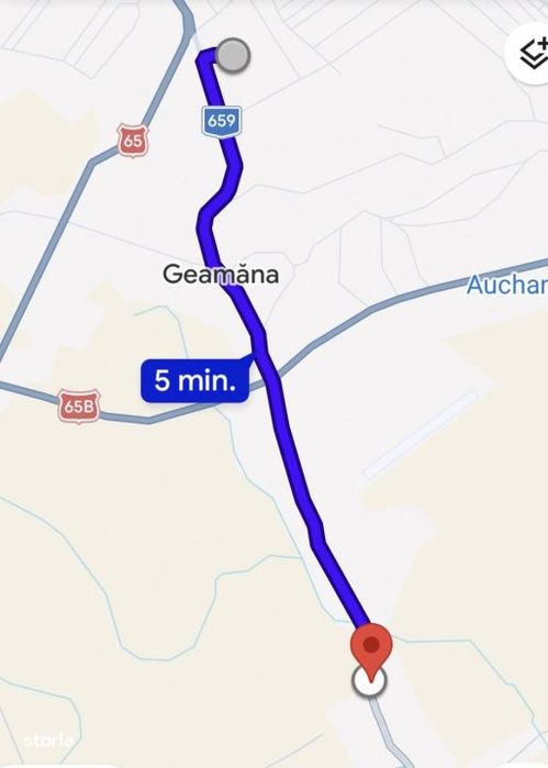 Teren 489 mp Bradu, deschidere la DJ - 3 Km de Pitesti