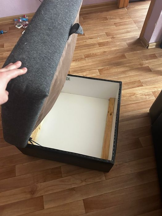 Кресло и пуфик (раскладной)