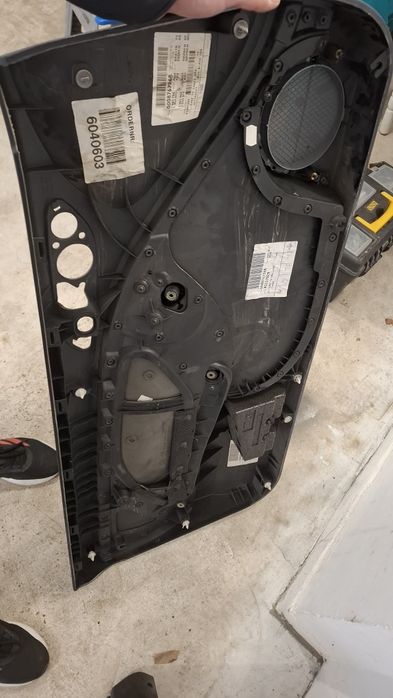 Кори за врати БМВ Е46 купе текстил + алкантара