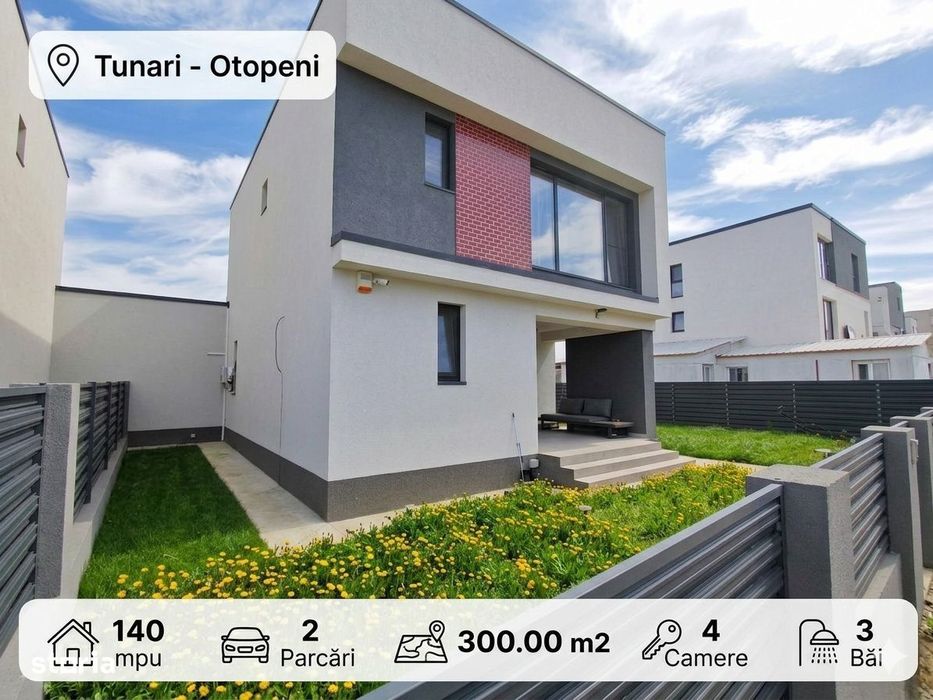 Vila Tunari – Otopeni | 23 august | 4 camere  | 147 mpu  | 300 teren
