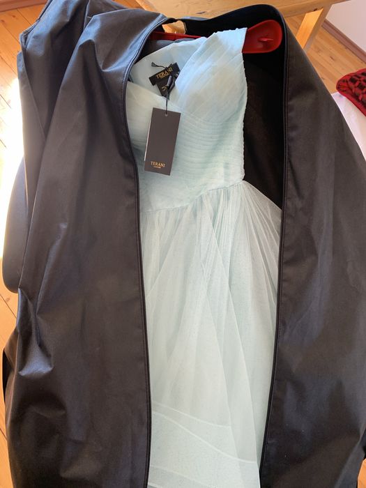 Синя бална рокля Terani couture S