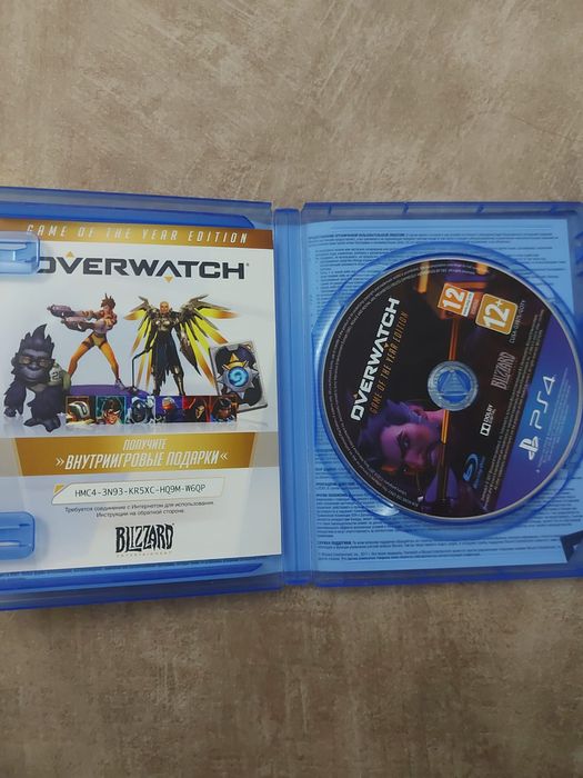 overwatch disc ps4