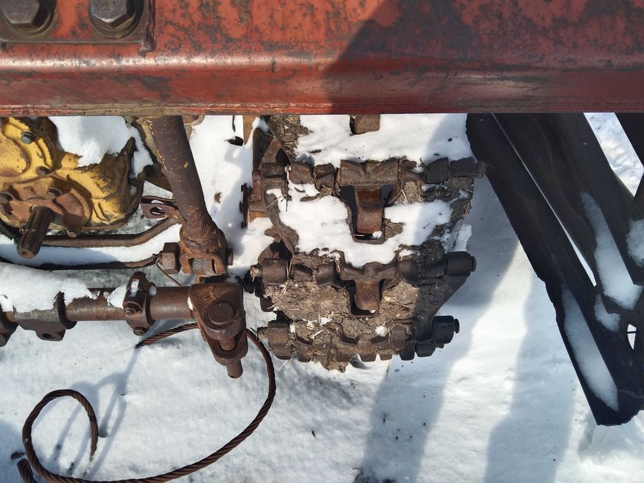 Трактор дт75 мехлопата