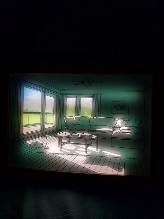 Картина ночник(светильник)