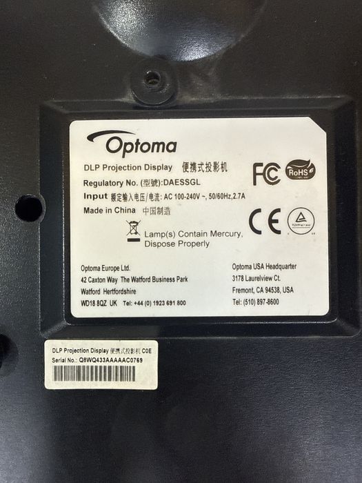 Optoma HD141X / HD142X (черный)