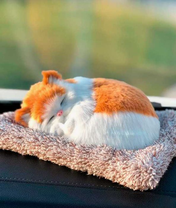 Мягкая Игрушка «Кошка на Подушке» для машины