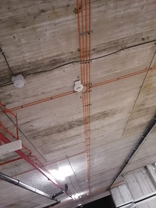 Montaj sistem detectie si semnalizare la incendiu Idsai