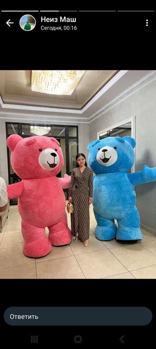 Продается  новые ростовые и надувные  куклы