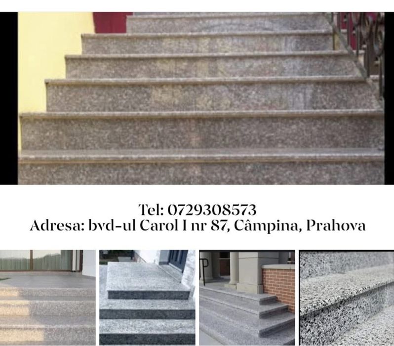 FABRICAM Glafuri , Trepte,Placari ,Blaturi Marmura ,Granit,,Travertin,