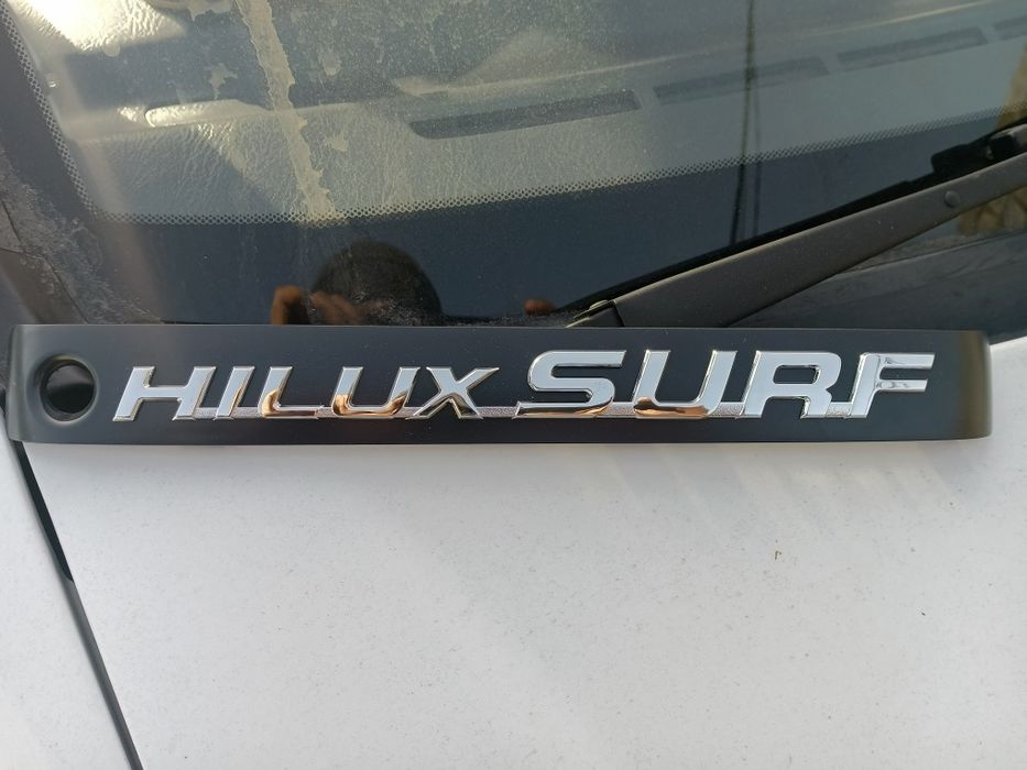 Подсветка номера Hilux Surf 185
