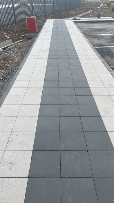 Укладка брюсчатки