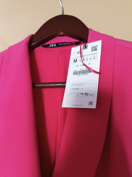 Salopeta zara M stofa de vara