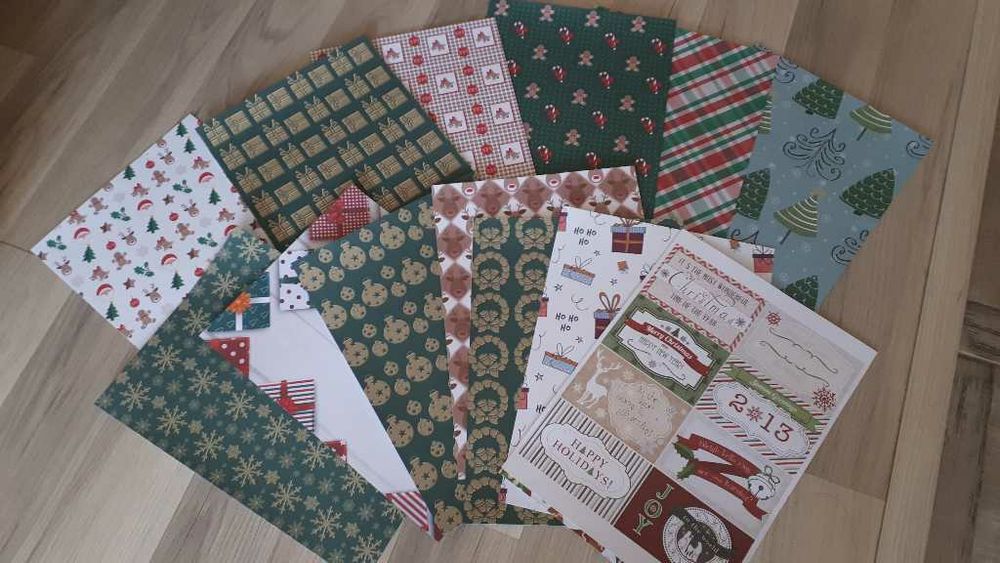 1.00 лв бр. Дизайнерска хартия за скрапбук, картички и др. крафт неща