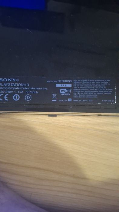 Ps3 fat подържащ игри за ps1 и ps3.