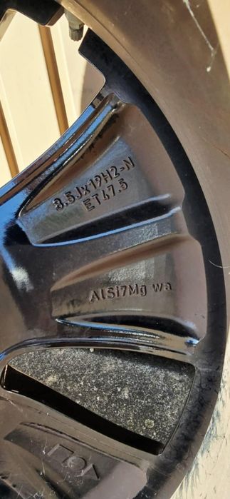 Джанти с зимни гуми за Мерцедес