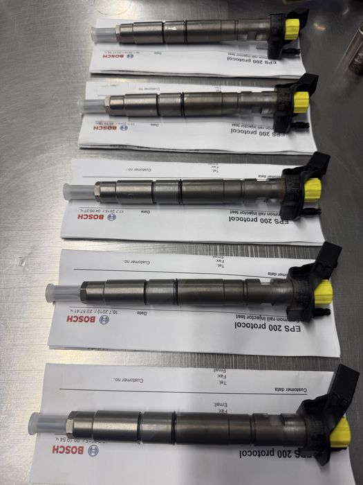 BOSCH дюзи 0445115052 (тествани, готови за монтаж) Audi / VW 3.0 V6 TDI