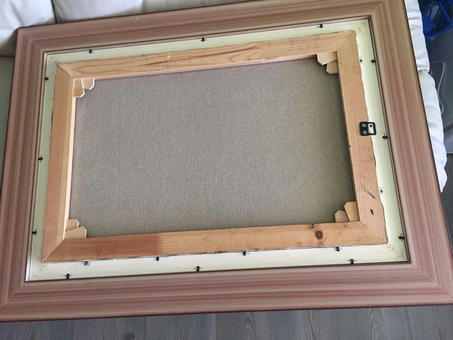 картина "Цигулка" – маслени бои, с подпис на художника