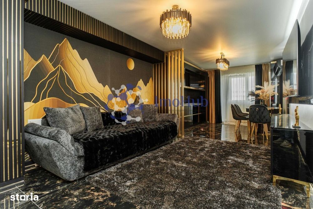 Apartament 2 camere in Copou, mobilat lux, jacuzzi, etaj 8