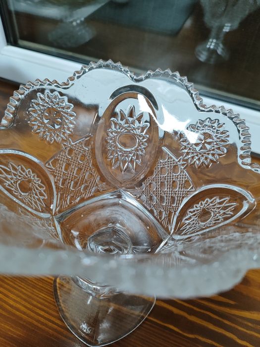 Фруктовницы стеклянные 2 шт