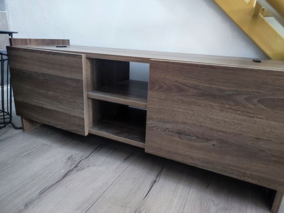 Banchetă/Pantofar/Dulap cu depozitare şi pernă pentru sezut 2 rafturi