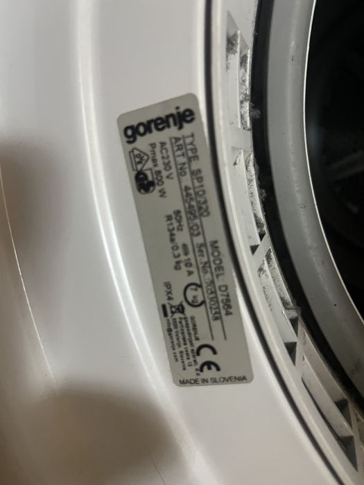 Uscator /dryer Gorenje 7 kg  pompa caldura 800 ron